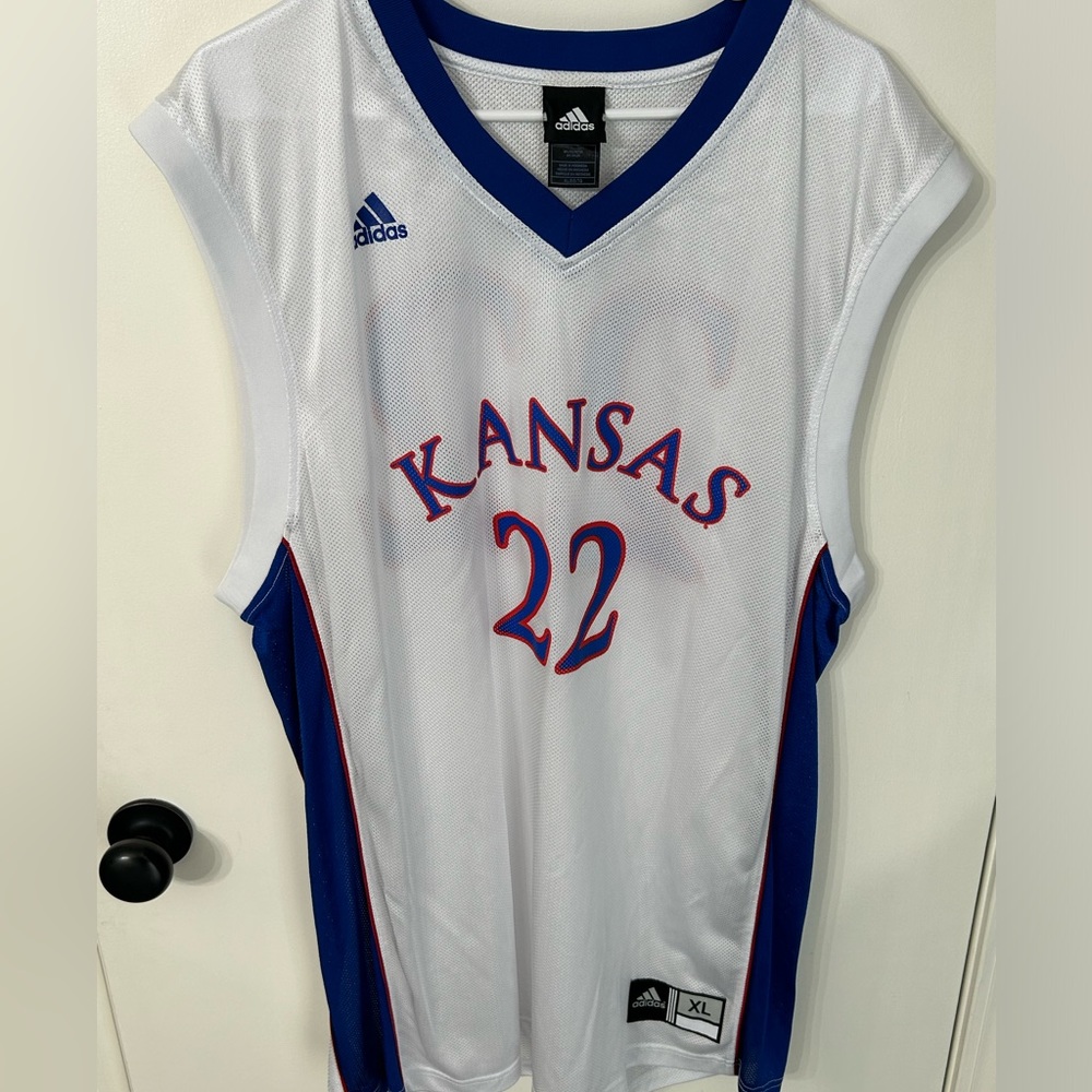 Adidas Kansas Jayhawks Mesh Jersey 22